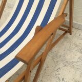 Vintage transat with foot rest