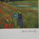 Claude Monet: Poppy Field, signed lithograph
