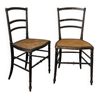 Pair of Napoleon III chairs