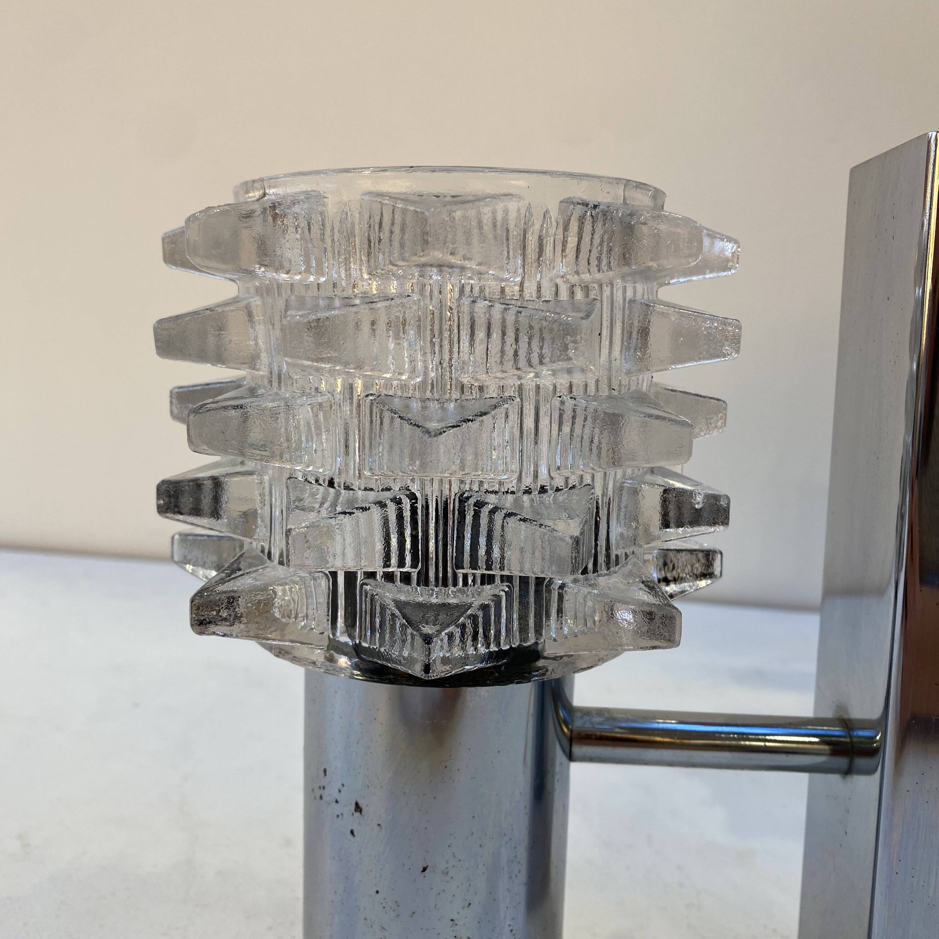 Pair of Raak wall lights from the 70s