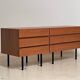 Duo de commodes en teck 1950