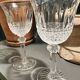 Crystal glasses from Saint Louis, Hermès house.