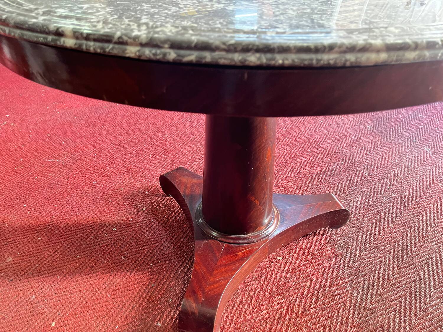 Empire pedestal table