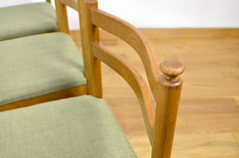 4 Vintage Chairs Scandinavian Design 1960