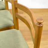 4 Vintage Chairs Scandinavian Design 1960