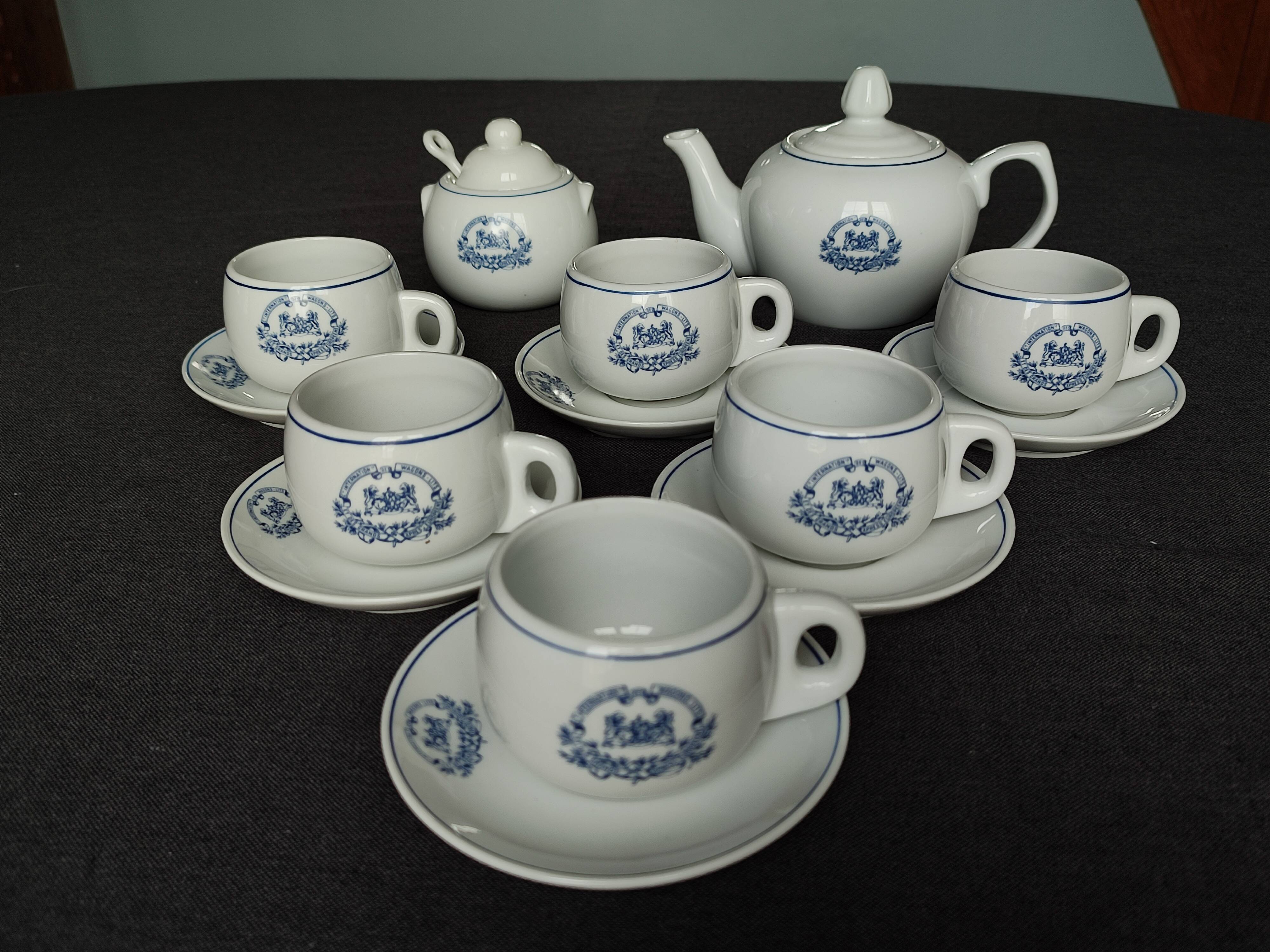 Vintage tea/coffee service Compagnie Internationale des Wagon Lit-Orient Express.