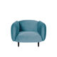 Fauteuil velours eno studio