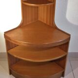 Furniture - corner shelf in teak 70s