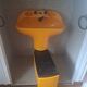 Rare Ensemble Lavabo & Pivoting Bidet "Salza" by Nick Roericht for Kerama