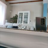 Louis Philippe off-white mirror 95 x 62 cm