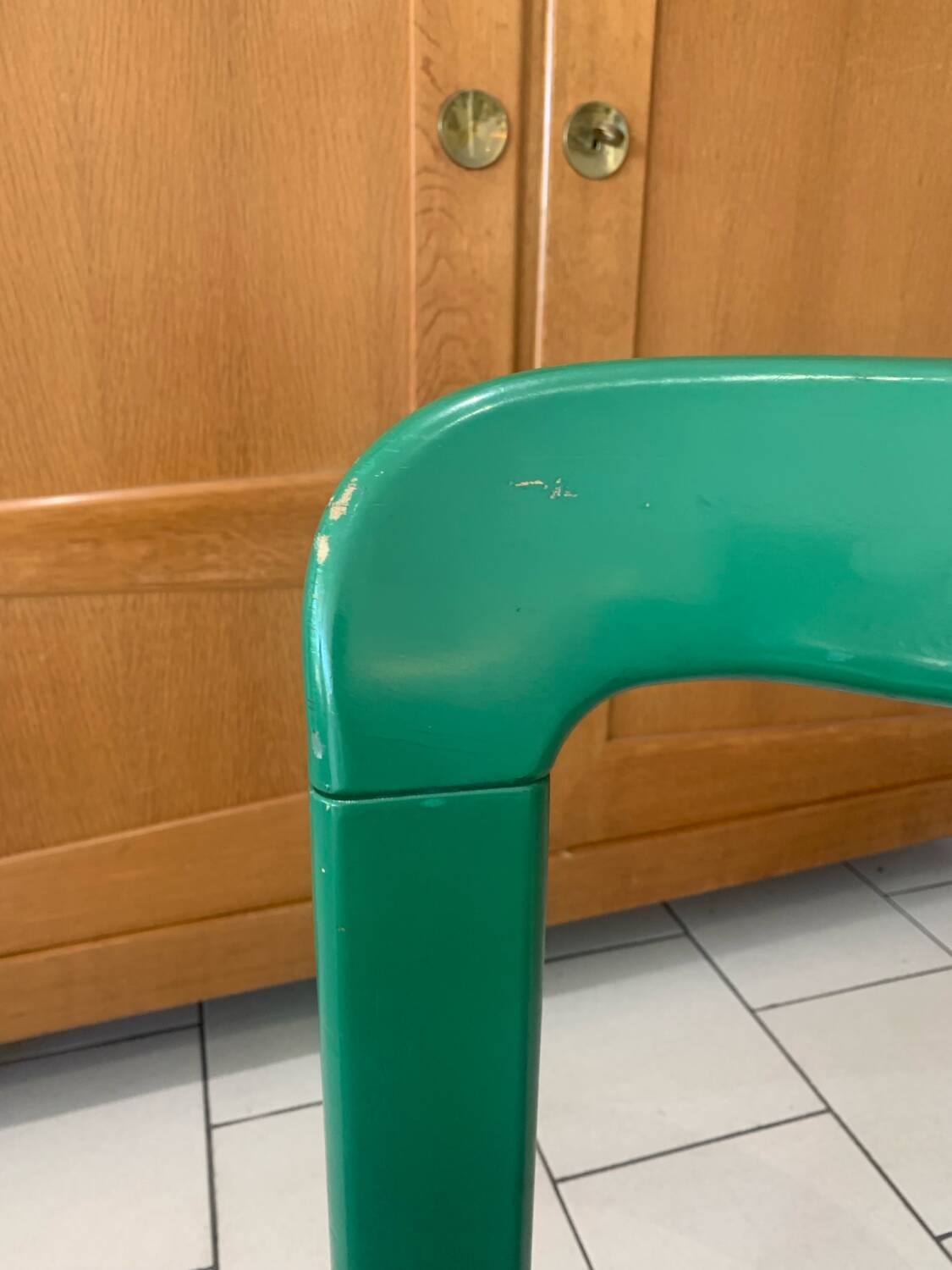 Bruno Rey Vintage Green Chair (4)