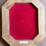 Handcrafted wooden mirror