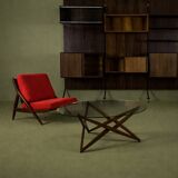 Angelo Ostuni coffee table with a sculptural base.