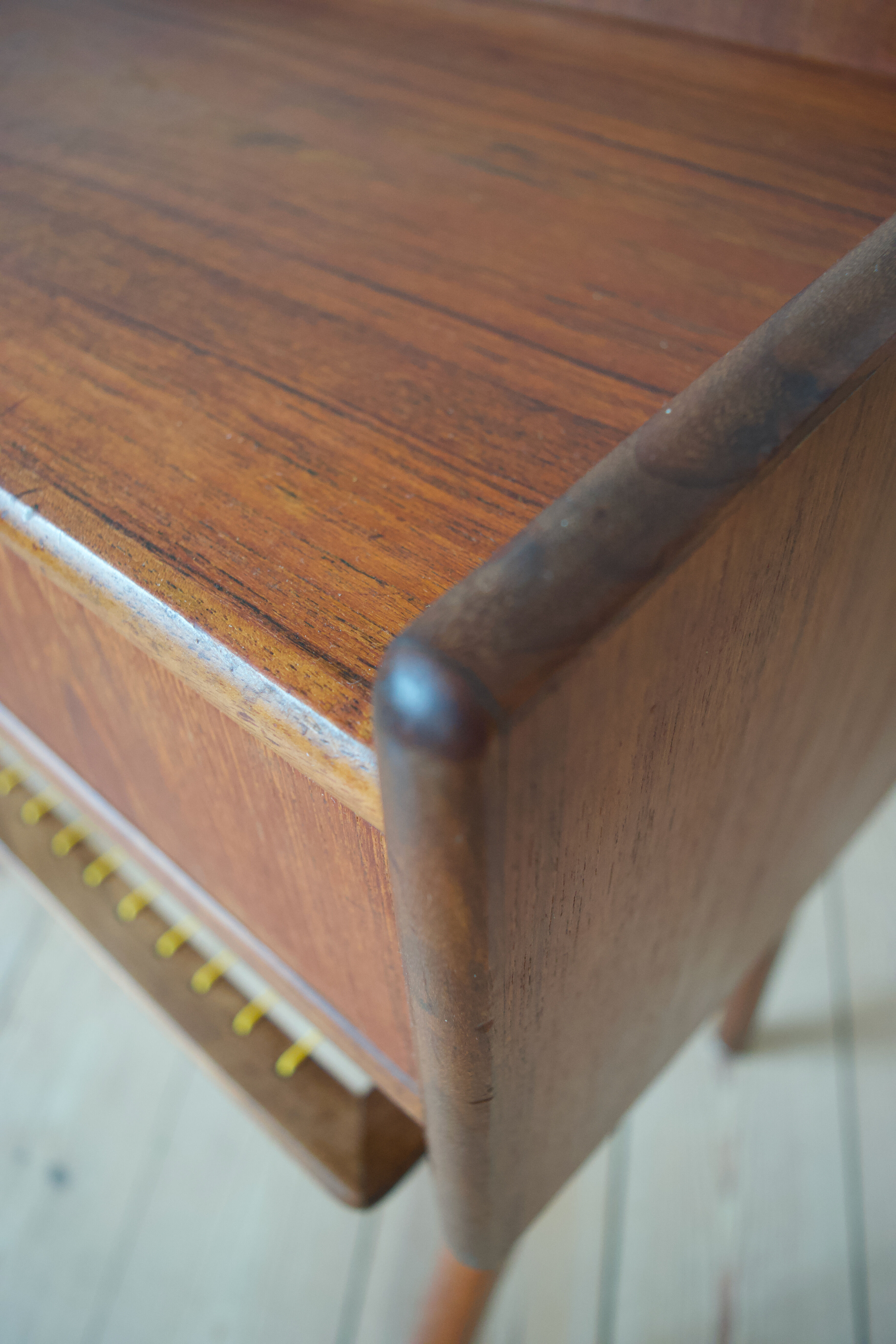 Danish Mid-Century Teak Night Stand/Entry Table, 1950s.