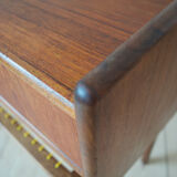 Danish Mid-Century Teak Night Stand/Entry Table, 1950s.