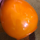 Orange egg table lamp