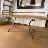Red Cedar solid oak dining table