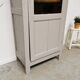 Armoire parisienne vitrée vintage