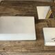 Set de 3 miroirs de barbier anciens