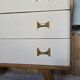 Commode vintage pieds compas renove
