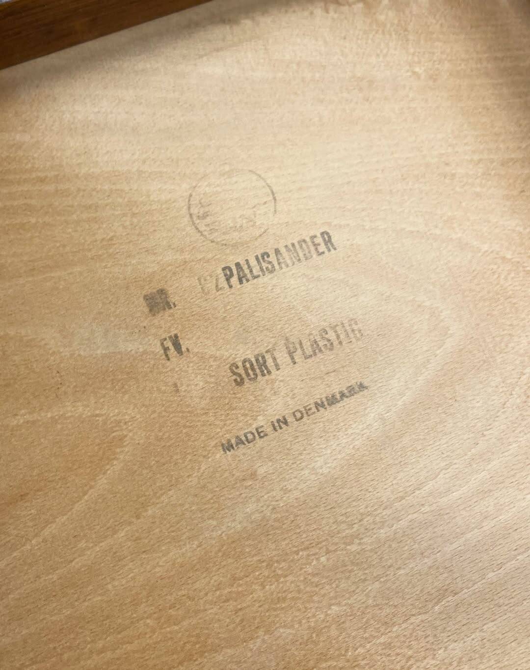 4 Danish chairs in Rio rosewood