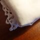 Lot 2 pillowcases embroidered and monogrammed MB old cotton 70 x 75