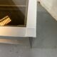 Aluminum and Glass Desk