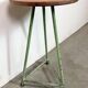 Green Industrial Workshop Stool, 1960s