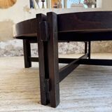 Table basse Herbier ronde Roger Capron