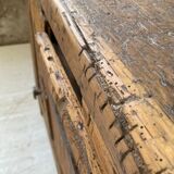 Established former brutalist console oak pine