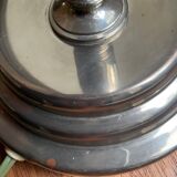 Art deco chrome mushroom lamp