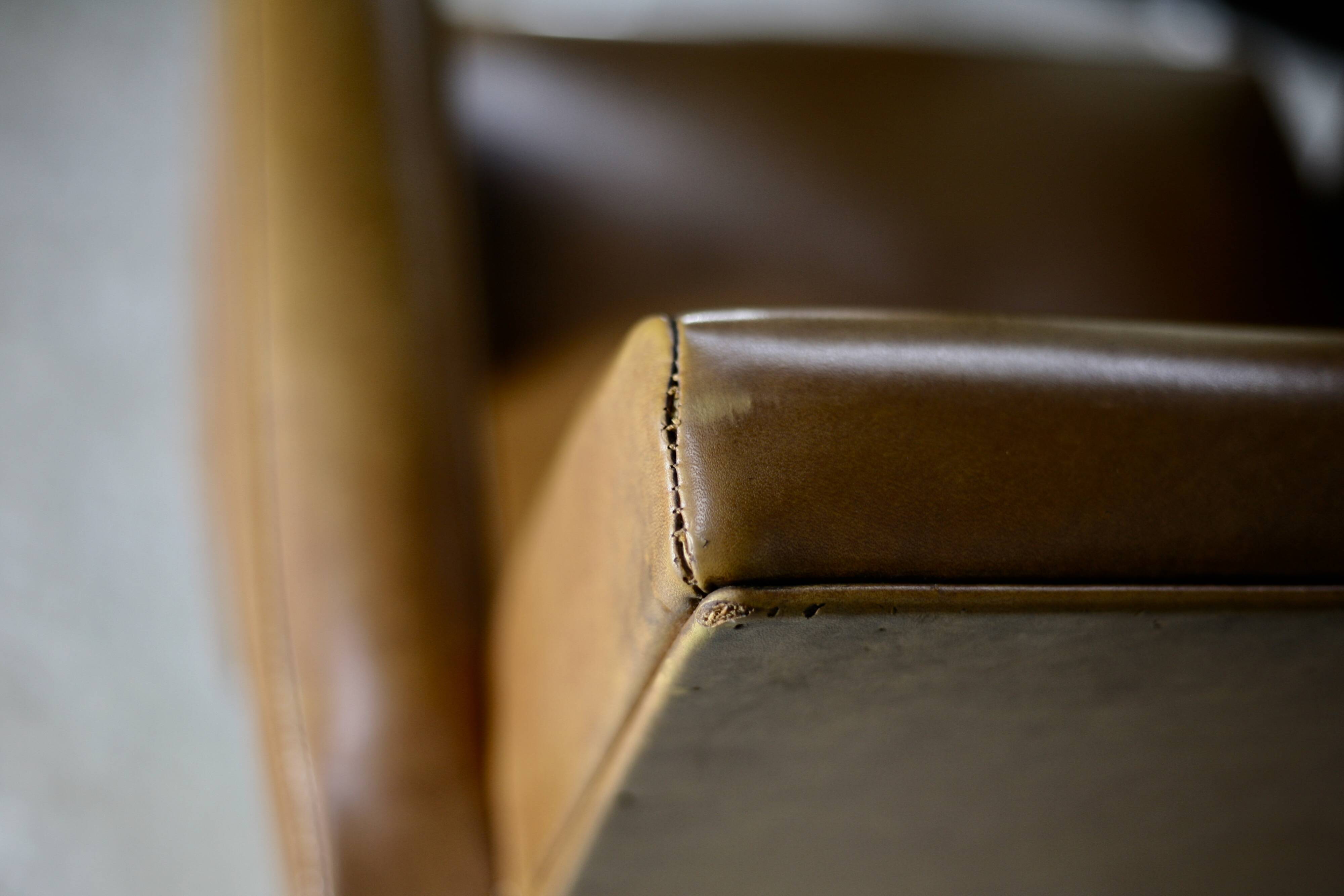 Armchair Jacques Adnet, style circa 1955