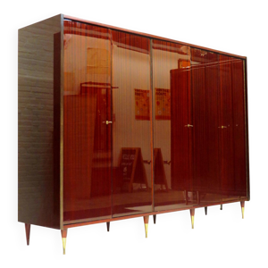 Grand armoire vintage - design portes