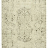 Handwoven Unique Anatolian Beige Carpet 161 cm x 283 cm - 38924