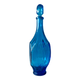 Carafe bleue en verre