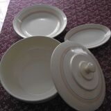 St Amand Ceranord 3-course old serving set