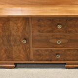 Walnut Veneer Hairdresser, Art Deco - 1930