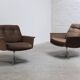 Paire de fauteuils pivotants 'Sedia' par Horst Brüning pour COR, 1972