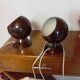 Lampes boule orientables vintage des années 70