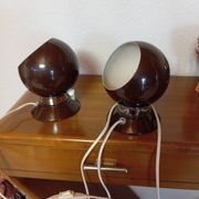 Lampes boule orientables vintage des années 70