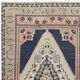 Vintage Handmade Turkish Area Rug, 100% Wool