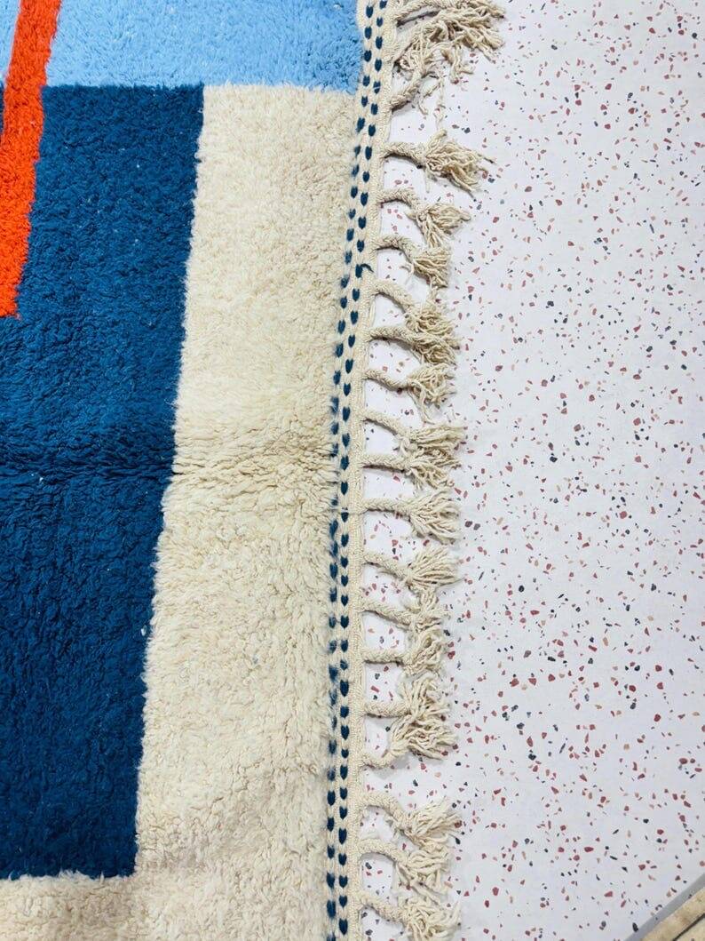 Handmade Beni Ouraine rug, size 150 x 250 cm