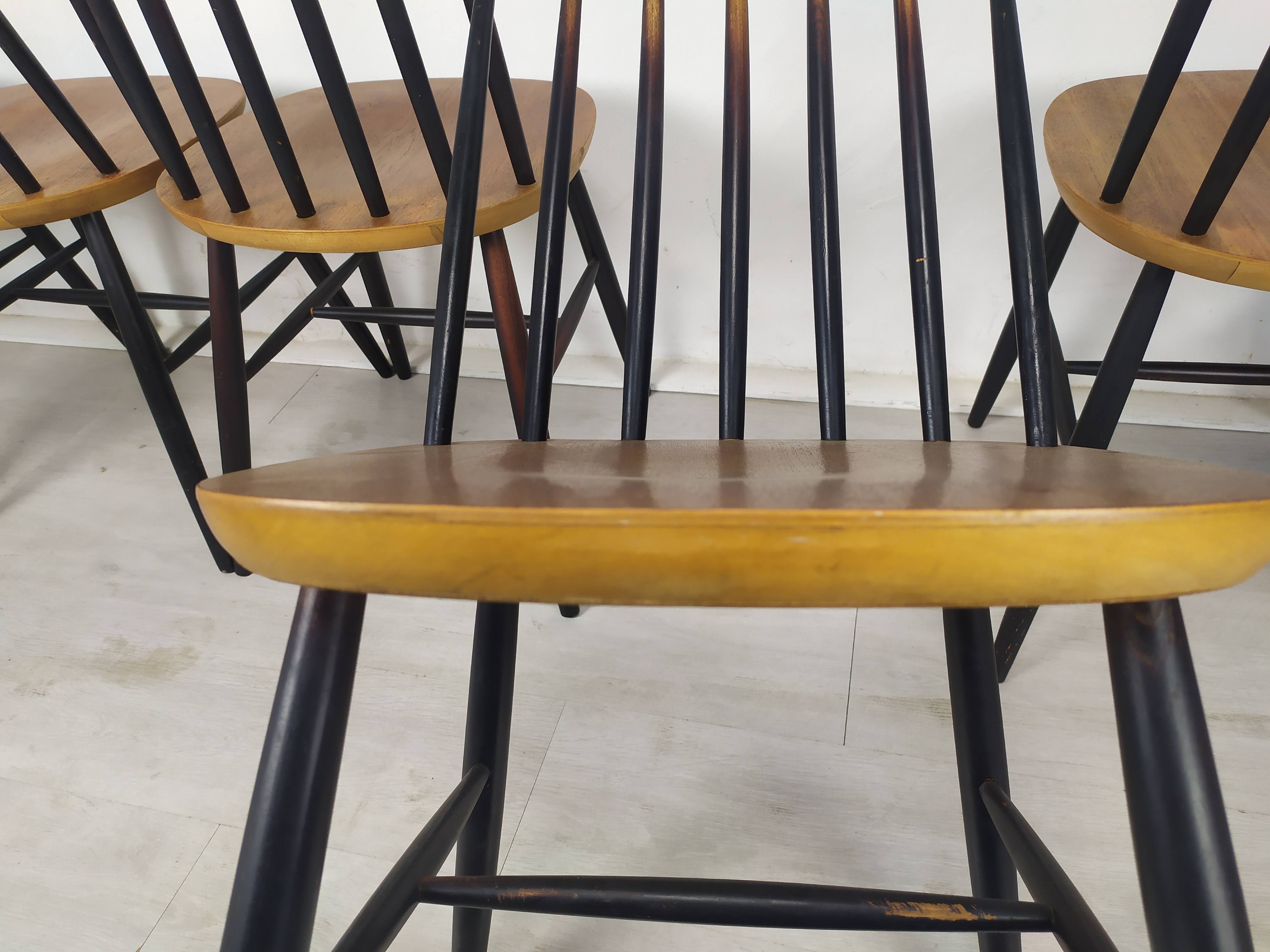 6 Scandinavian chairs