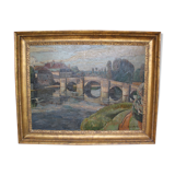 Painting on wood