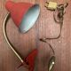 Bedside lamp with clip-on 50s