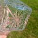 Vintage glass carafe