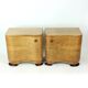 Art Deco Bedside Tables By Jindřich Halabala For Up Závody, 1930s