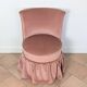 Fauteuil crapaud en velours