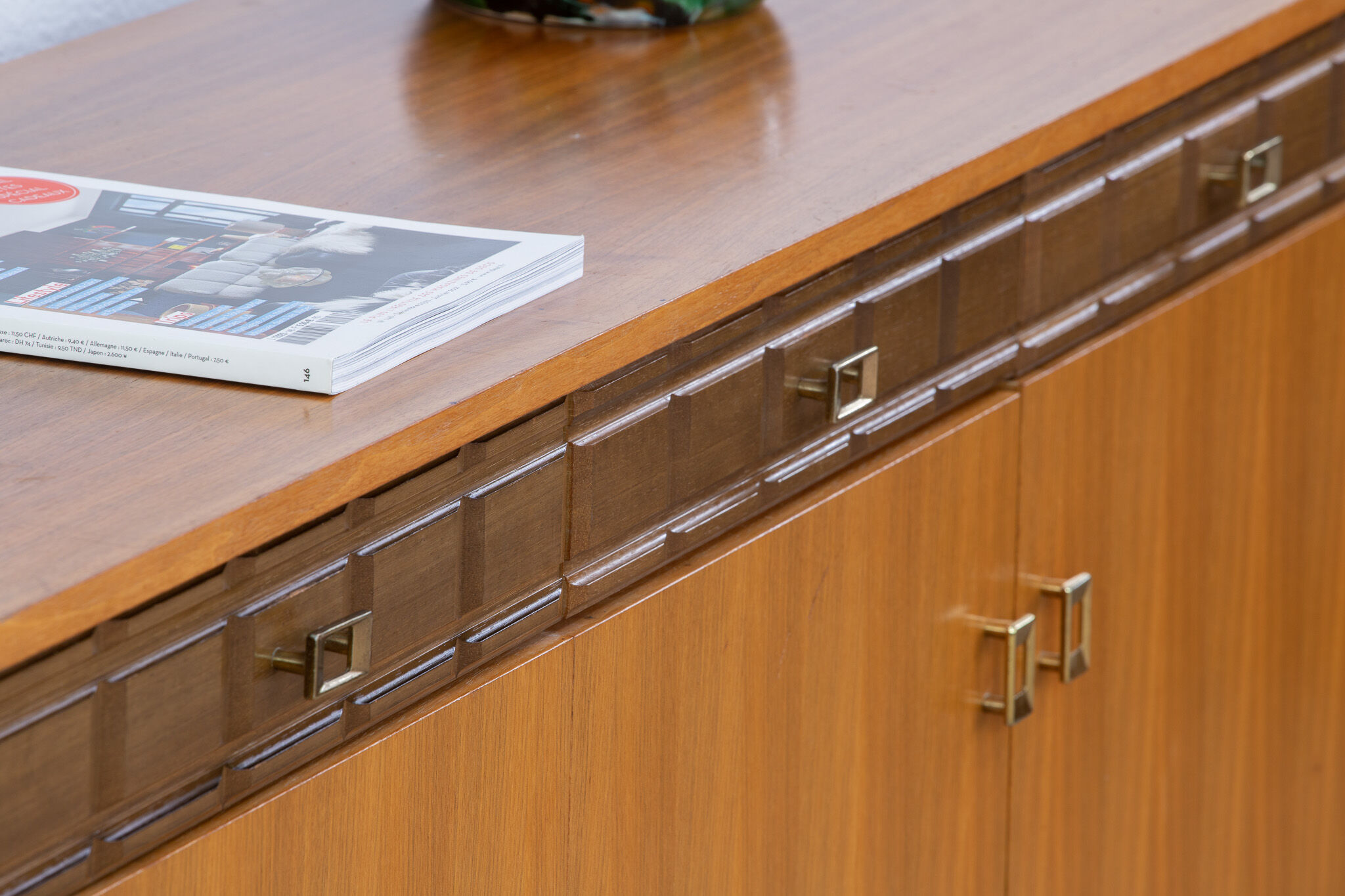 Vintage Scandinavian Enfilade – 179.5 cm