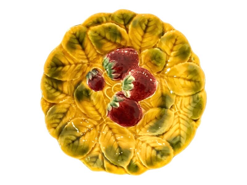 6 dessert plates + Sarreguemines slurry dish